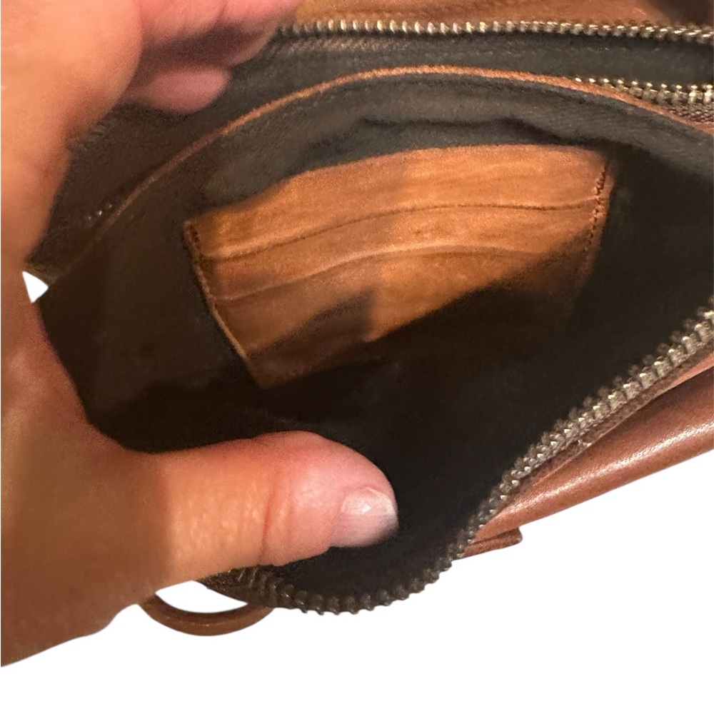 Chic Tan Leather Mini Bag - Picture 6 of 8